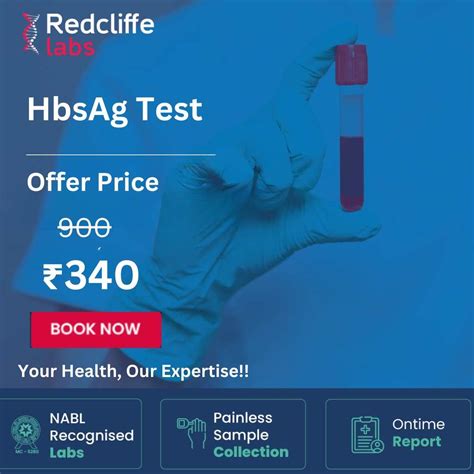 HBsAg Test Cost in Mumbai .